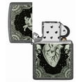 thumbnail image 4 of Zippo 48720 Heart Design Classic Iron Stone Windproof Lighter, 4 of 6