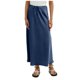 thumbnail image 1 of Vestido largo de satén de color liso con cintura alta y cordón para mujer - Elegante y fluido, ideal para fiestas y ocasiones formales - Tejido de poliéster - Tallas S-XL, 1 of 5