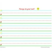 Frog Street Press 1290460 Teacher Created Resources Signature Line Smart Start Writing Paper, 1 In. Line Spacing, Pack of 360