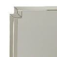 thumbnail image 4 of Miroir d'Accent avec Cadre Biseauté Entrecroisé, Argent, 4 of 5