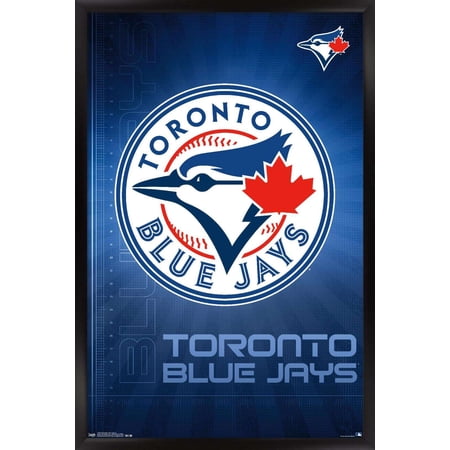 MLB Toronto Blue Jays – Logo 16 Wall Poster 14.725 x 22.375 Framed