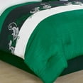 thumbnail image 6 of Chezmoi Collection 7-Piece Luxury Floral Leaves Embroidery Comforter Set, Queen, Green/Black/Cream, 6 of 9