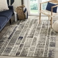 thumbnail image 3 of SAFAVIEH Monaco Gerard Geometric Area Rug, Grey/Multi, 6'7" x 9'2", 3 of 6