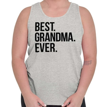 Brisco Brands Best Grandma Ever Mothers Day Tank Top T-Shirt For