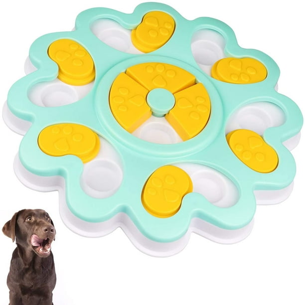 2021 Upgraded】 Dog Puzzle Toys for Puppy Treat Training