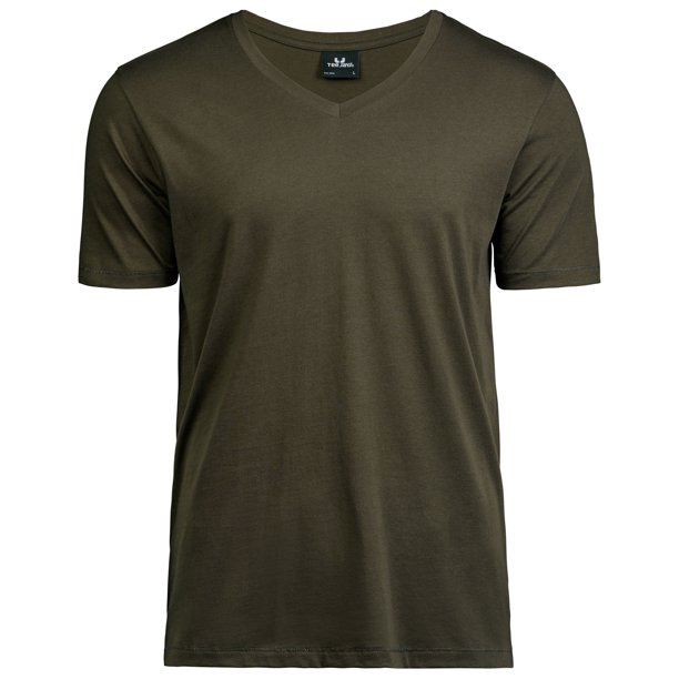 Tee Jays - Camiseta Luxury para Hombre (Oliva Oscuro)