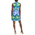 thumbnail image 2 of Natori womens  Multi Floral Shift Dress, m, Blue, 2 of 3
