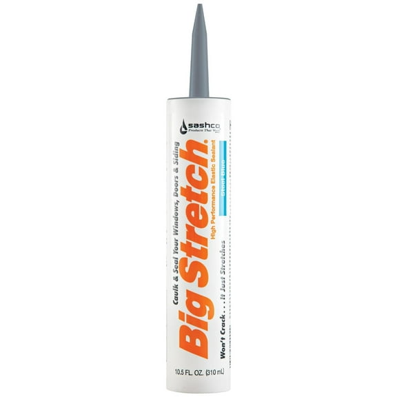 Sashco Big Stretch 10.5 oz High Performance Elastic Sealant, Steel Blue Pack of 1