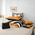 thumbnail image 6 of Castle Fairy Cartoon Orange Bow Knot Bedding Comforter Set,Polka Dots Queen Bedding Sets, 6 of 8