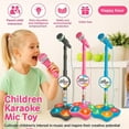 thumbnail image 2 of 2026 New All-in-One Microphone Toy for Kids with Stand, Got Built-in Music, Colorful Lights, Echo Effects, Portable Karaoke Machine for Singing, Music Play, Fun and Easy-to-Use, 2 of 14