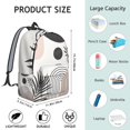 thumbnail image 4 of Earthy Bohemian Canvas Bookbag – Lightweight School and Travel Backpack for Daily Commuting or College Students, 4 of 5