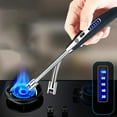 thumbnail image 5 of Specollect Clearance 1Pcs Electric Candle Lighters USB Rechargeable Lighter with LED Battery Display,Windproof Long Arc Lighter for Grill BBQ Camping Fireplace Stove Party, 5 of 7