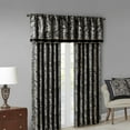 thumbnail image 4 of MAYEERTY 50x18" Jacquard Window Valance Black, 4 of 8