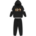 thumbnail image 4 of IUYRTFE Kids Halloween Hooded Sweatshirt Set Long Sleeve Pullover Two Piece Outfit Fall Winter Warm Casual Playwear Party Wear Toddler Boys Girls Clothing(Black,12 Years), 4 of 5