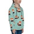 thumbnail image 3 of Sigee Fox for Boys and Girls Youth Hoodie Kids Clothes Boys' Fashion Sweatshirts-X-Large, 3 of 6