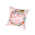 thumbnail image 3 of Worallymy Funda de almohada con diseño de alfabeto estampado floral funda de almohada para el hogar oficina sofá funda de cojín Y Worallymy JD735914883, 3 of 7