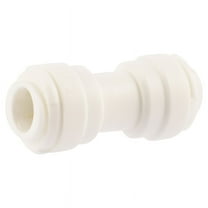 1 Pc, Sharkbite Push To Connect 3/8 In. Ptc X 3/8 In. D Ptc Polypropylene Coupling