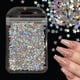 thumbnail image 4 of Purpurina holográfica plateada para decoración de uñas, copos de lentejuelas en forma de estrella, accesorios para manicura, diseño de puntas de uñas de Gel, 4 of 4