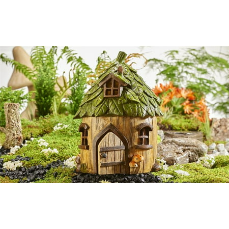 Mini World Woodland Forest House Building Fairy Garden Figurine 700274 New