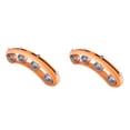 thumbnail image 4 of FRCOLOR 2 pcs  Musical Instrument Finger Expander Plastic Finger Expansion Trainer (Orange), 4 of 8