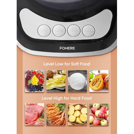 Food Processor, 12 Cup Large Capacity with 500W Motor, 2-in-1 Feed Chute for Chopping, Grinding & Kneading, Stainless Steel