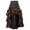 Brown, variant on Pxiakgy skirts for women Women Middle Ages Ruffles Patchwork Irregular Vintage Cupcake Ankle-Length Skirt women's skirts skirts for women trendy Black L