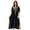 N1735-4041-Black, variant on Mexican Embroidered Kaftan Dresses for Women Batwing Sleeve Caftan Loungewear Maxi Beach Tunic Plus Size Africa Robe Casual Summer Outfis