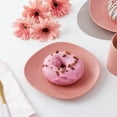 thumbnail image 3 of Stone + Lain Delilah Porcelain Collection Dish Set, 6 Salad Plates Service for 6, Terracotta, 3 of 6