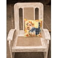 thumbnail image 2 of Carolines Treasures BB9961PW1818 Welsh Terrier Fall Fabric Decorative Pillow, 2 of 2