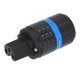 thumbnail image 1 of Enchufe de alimentación de cobre puro chapado en rodio, enchufe de alimentación Monosaudio F102R, conector de cobre puro, conector de alimentación de audio, obtenga más, 1 of 9