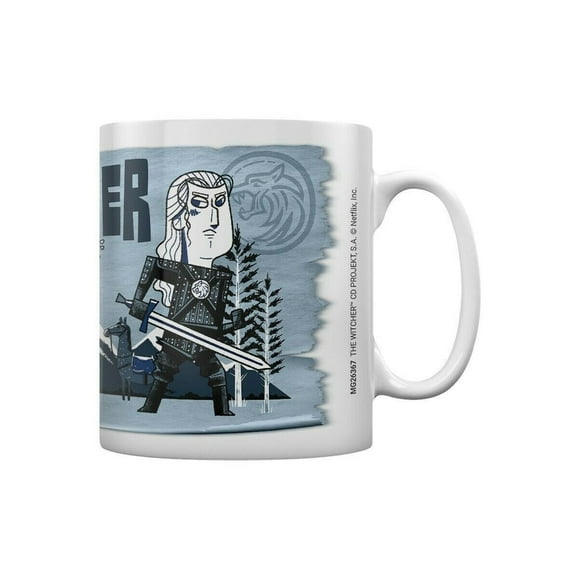 The Witcher Illustrated Adventure Mug