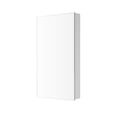 thumbnail image 2 of 36 in Wide, 4.8 in High, White - Stylish Beveled Glass Edge - Bathroom Wall Mount - Match Various Decor Styles, 2 of 2