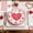 B, variant on Valentine’s Day Tableware Set – Red and Pink Heart Message Disposable Plates, Napkins, Forks For Valentine’s Parties, Weddings, Anniversaries, Romantic Dinners