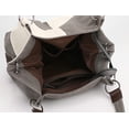 thumbnail image 6 of CoCopeaunt Women Girls Fashion Contrast Color Grid Tote Hobo Handbag Casual Canvas Shoulder Bag, 6 of 6