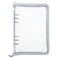 thumbnail image 1 of Binder Cover Loose-leaf Binder Cover 6-Rings Binder Shell Binder Notebook Shell Diary Book Cover, 1 of 8