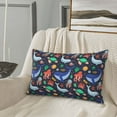 thumbnail image 5 of Daiia The Underwater World Bedding Waterproof Pillow Protector Zippered Queen – Bed Bug Proof Pillow Encasement-20"x30", 5 of 6