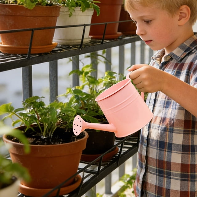 Watering Can For Home Garden Durable Indoor Outdoor Use Ergonomic Handle Ideal For Watering Potted And