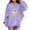 Purple, variant on YunPes Girls Hoodies Oversized Baggy Long Sleeve Sweatshirt Cute Cartoon Ghost Halloween Shirt Teen Fall Winter Daily Wear