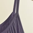 thumbnail image 6 of Asxite Plus Size Womens Pajamas Loose Spaghetti Strap Crew Neck Solid Short Sleep Dress, 6 of 7