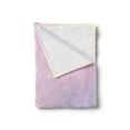 thumbnail image 2 of Flower Soft Flannel Fleece Throw Blanket, Blurred Lavenders in the Meadows Rural Country Nature Theme Design Print, Cozy Plush for Indoor and Outdoor Use, 60" x 80", Lilac Purple, by Ambesonne, 2 of 5
