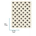 thumbnail image 5 of Livabliss Beni Shag Global Area Rug,6'7" x 9',Cream/Grey, 5 of 8