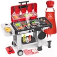thumbnail image 1 of Juguete para barbacoa Aojieni Kids Grill Playset, 86 unidades, que cambia de color, 1 of 8
