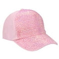 thumbnail image 4 of Womens Baseball Caps Fashion Pink Baseball Caps Adjustable Baseball Cap, 4 of 5
