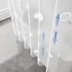 thumbnail image 4 of The EVA Material Shower Curtain Has Weight At The Bottom The Shower Curtain Is Impermeable And Does Not Require Drilling It Is Equipped With Hooks, 4 of 8