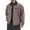 Gray, variant on GrmtClth Men Jacket Classic Zip Up Long Sleeve Trucker Jackets Lightweight Loose Fit Outerwear Coats with Pockets Khaki XXL