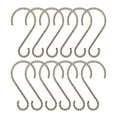 thumbnail image 4 of Utopia Alley  Rustproof Zinc Shower Curtain Rings for Bathroom, Set of 12 Brushed Nickel, 4 of 10