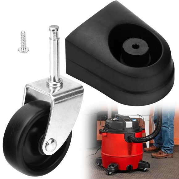 Rueda giratoria y pie para aspiradora HTJYMY compatible con modelos Craftsman