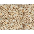 thumbnail image 5 of oneOone Rayon Pale Orange Fabric Texture & Triangle Geometric Dress Material Fabric Print Fabric By The Yard 56 Inch Wide, 5 of 5