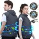 thumbnail image 2 of Chaleco deportivo de verano para hombre, chaqueta con aire acondicionado, ultraligera, para viajes, para exteriores, para pesca, 2 of 5