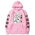 thumbnail image 3 of Jujutsu Kaisen Itadori Yuji print fashion plus fleece hooded hoodie, 3 of 8